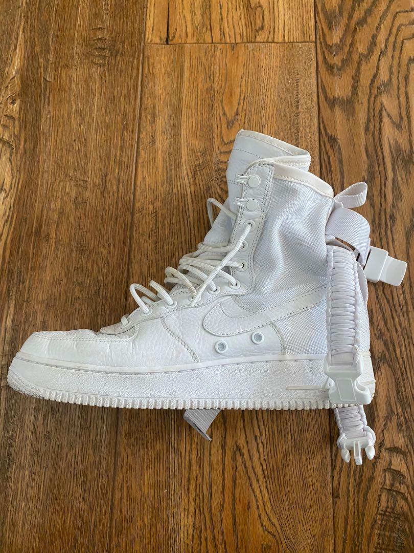 nike air force sf high white