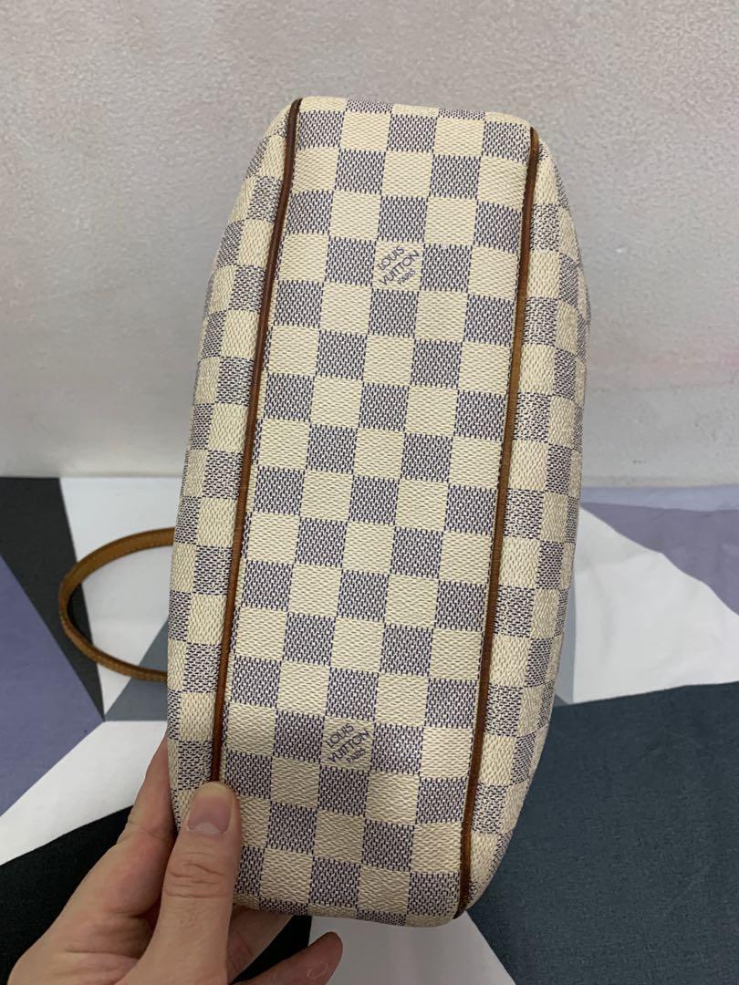 AUTHENTIC Louis Vuitton Siracusa Damier Azur MM PREOWNED (WBA809