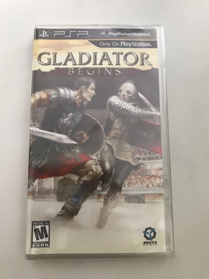 PSP Gladiator Begins (brand New), Hobbies & Toys, Toys & Games on Carousell