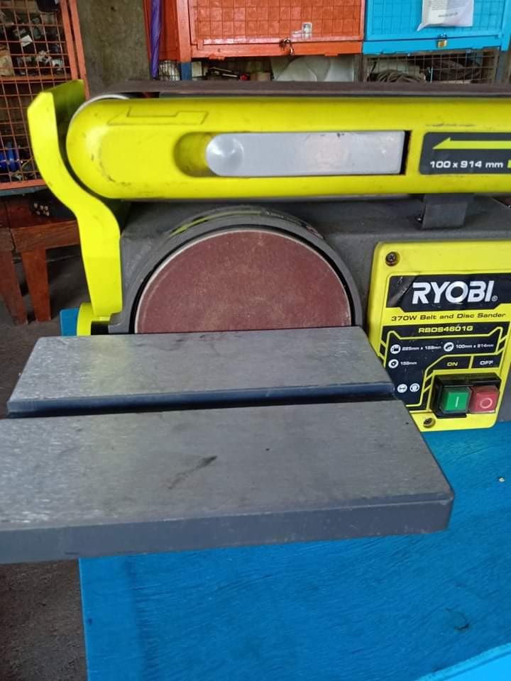 ryobi 370w belt and disc sander