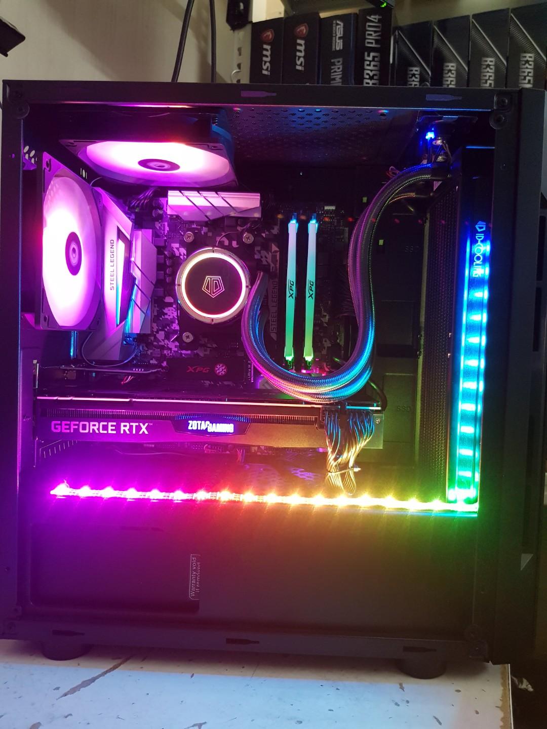 Ryzen 5 3600 + RTX 2070 Super + RGB AIO Liquid Cooler + 500GB NVMe