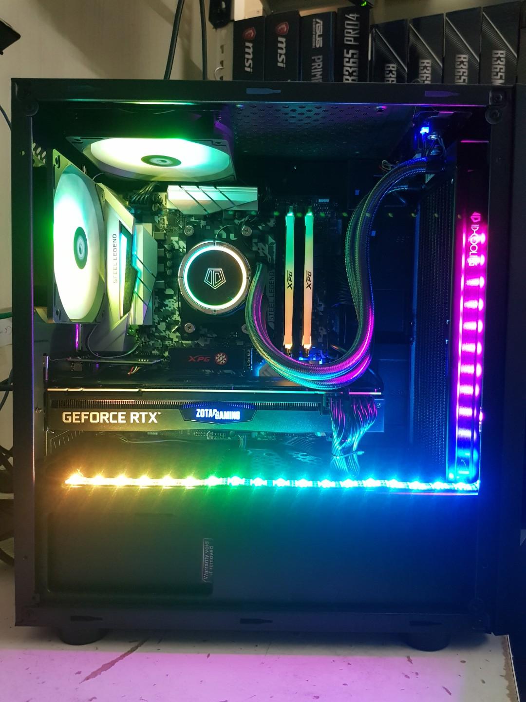 Ryzen 5 3600 + RTX 2070 Super + RGB AIO Liquid Cooler + 500GB NVMe