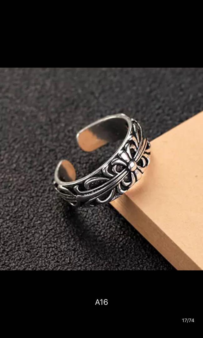 Chrome hearts ring aliexpress hotsell