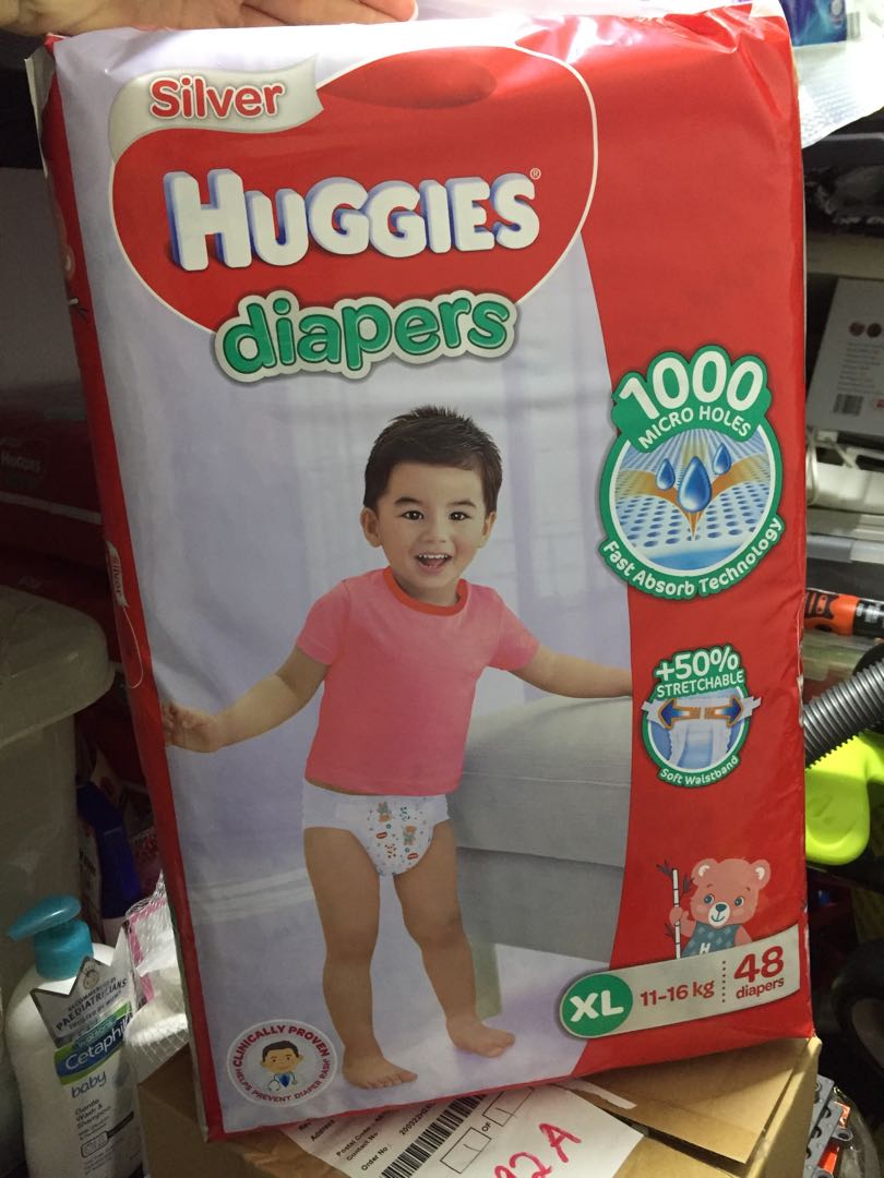 Huggies shop silver diaper
