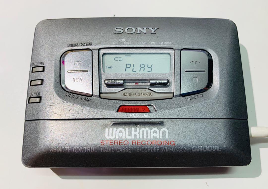 SONY WALKMAN WM-GX322 RADIO CASETTE-CORDER スピーカー付ラジオ 