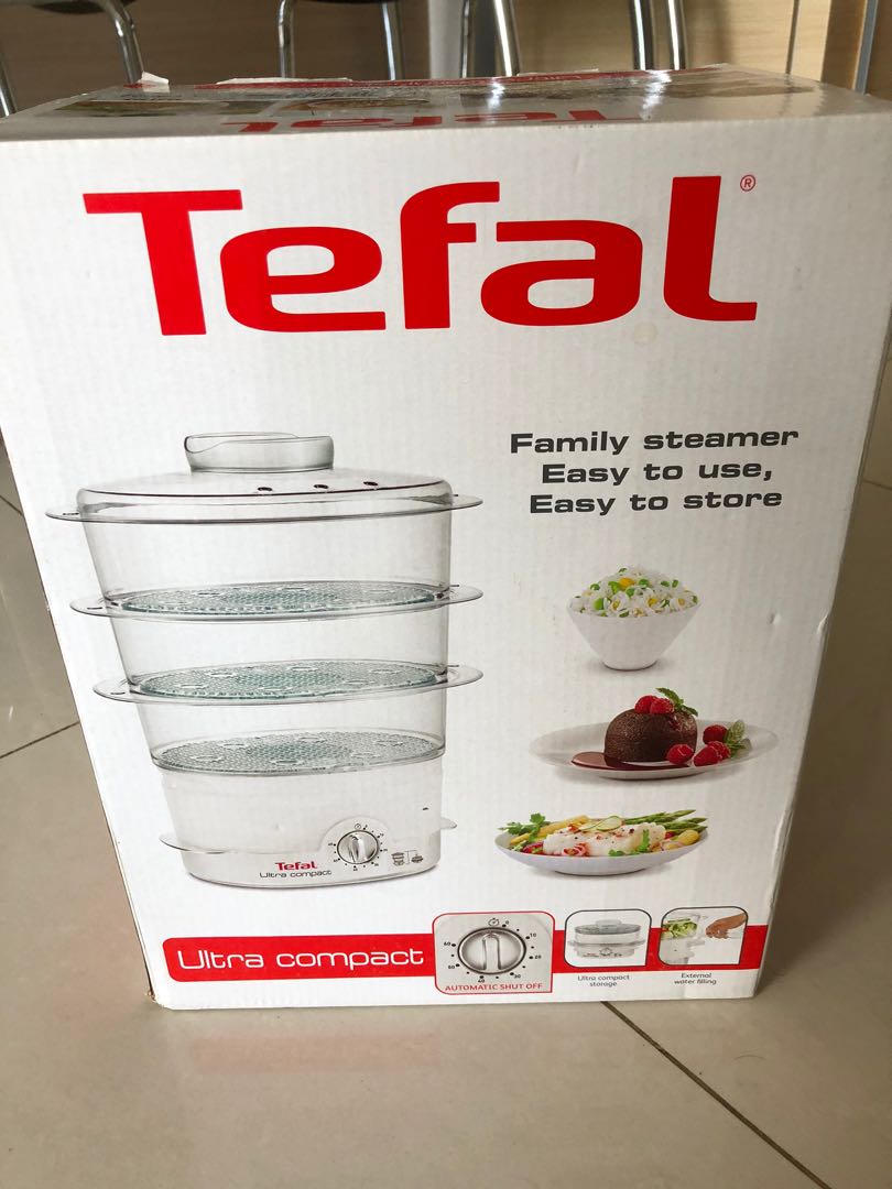 Tefal Ultra compact steamer VC1006 No warranty, TV & Home Appliances