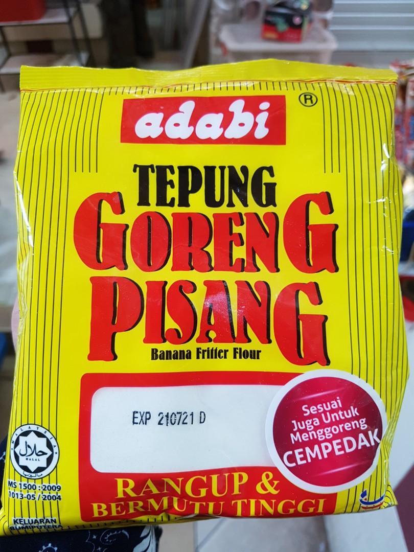 Tepung Goreng Pisang Adabi Food Drinks Instant Food On Carousell