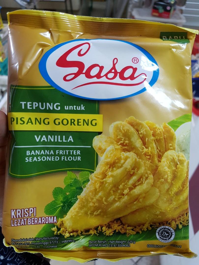 Tepung Pisang Goreng Vanilla Food Drinks Packaged Instant Food On Carousell