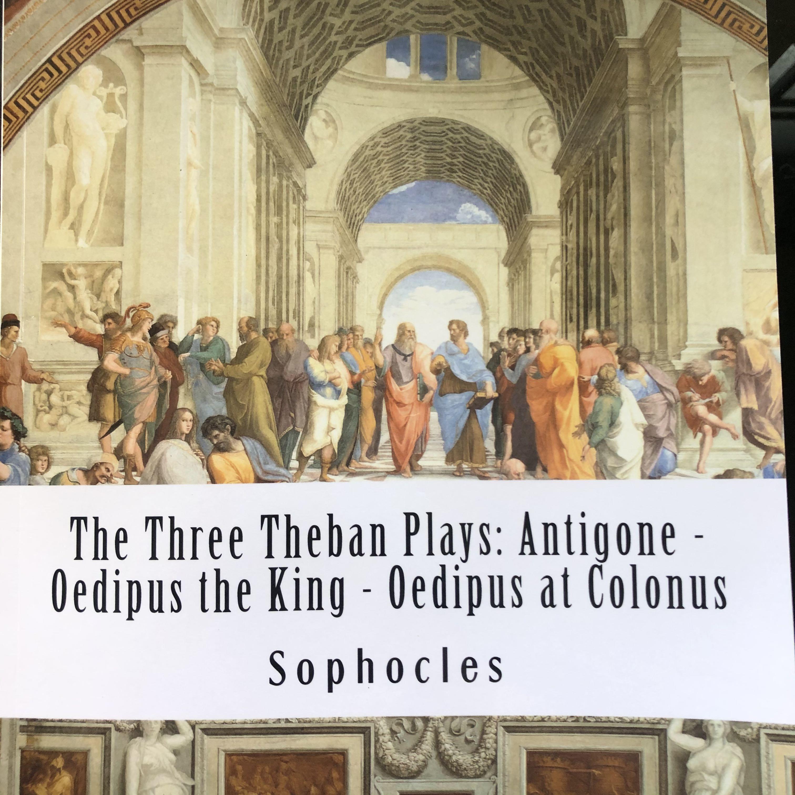 The Three Theban Plays By Sophocles Books Stationery Textbooks Secondary On Carousell