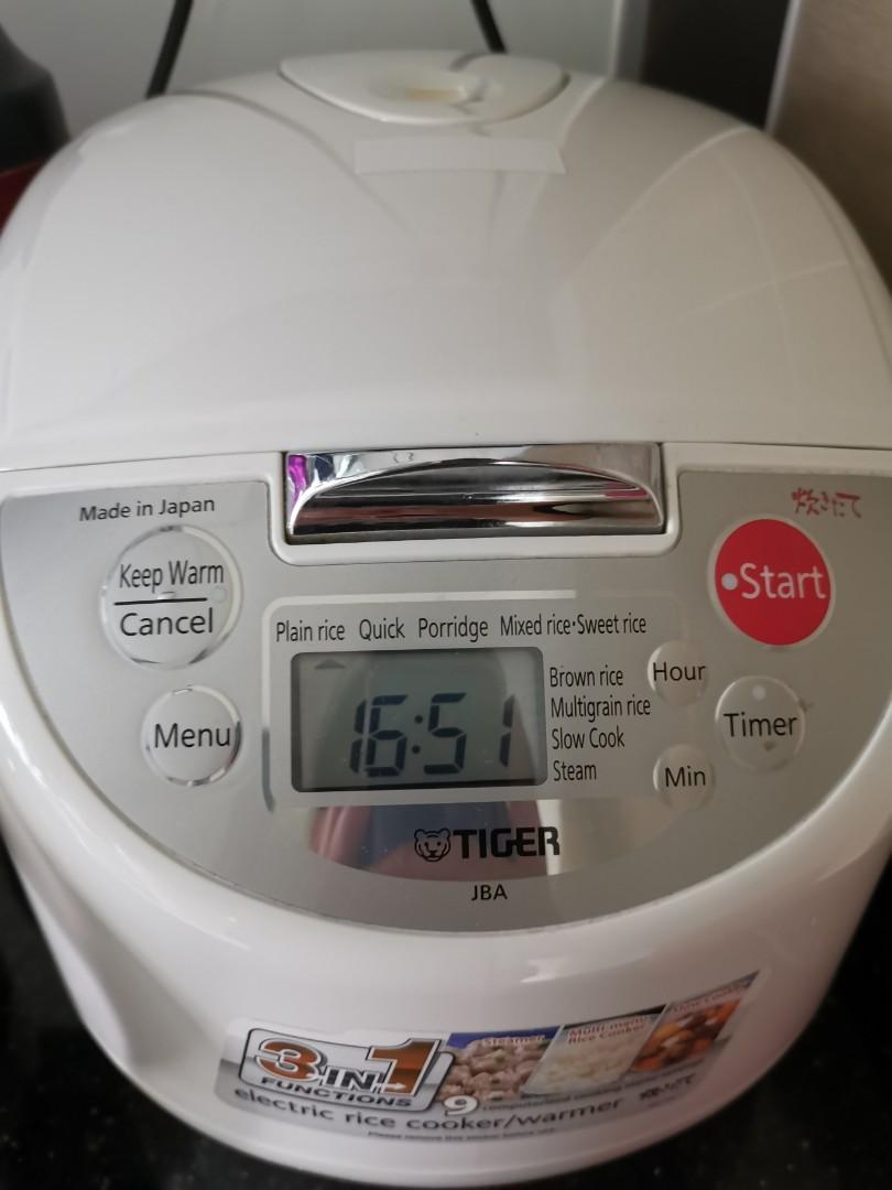 Tiger brand rice cooker, TV & Home Appliances, Kitchen Appliances