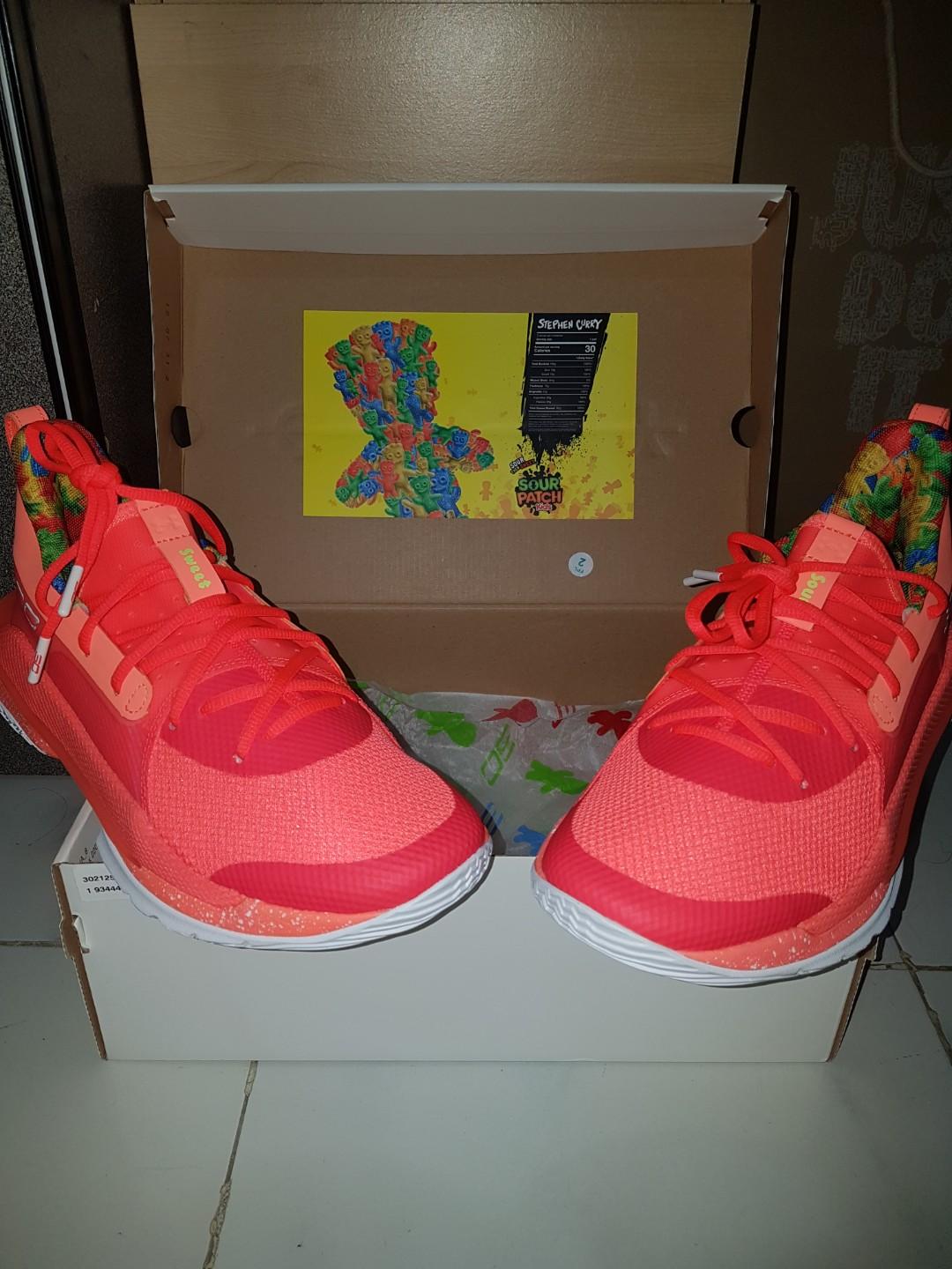 curry 7 sour patch peach