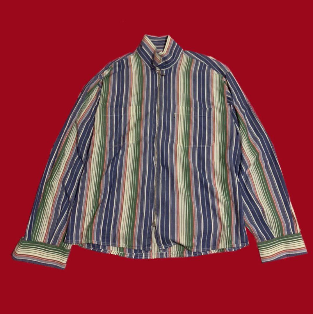 Vintage Levi's Striped Jacket Shirt, Men's Fashion, Coats, Jackets and  Outerwear on Carousell