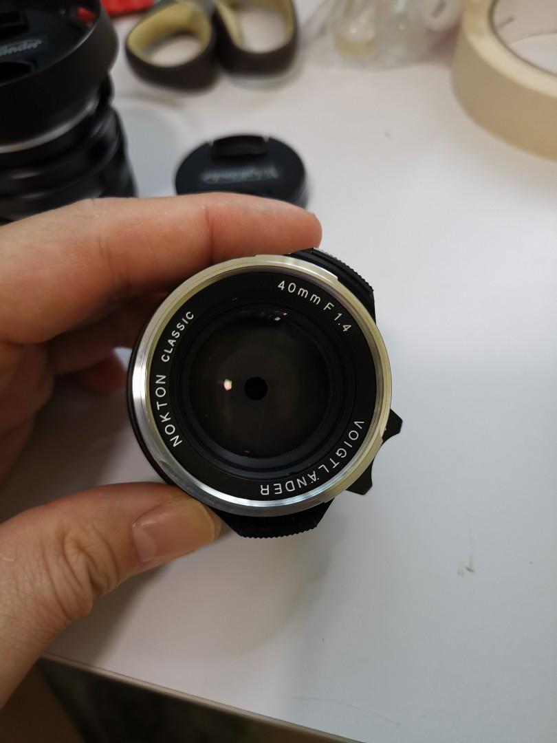 Voigtlander Nokton classic 40mm f1. 4 MC. Vm, 攝影器材, 鏡頭及裝備 