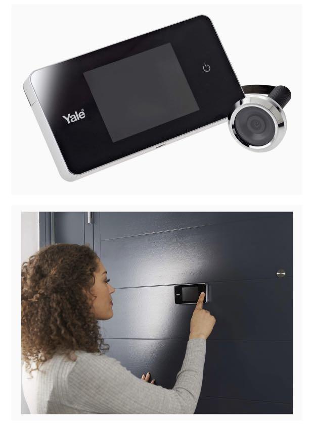 Yale Digital Door Viewer ( DDV 500 ) easily replaces traditional door