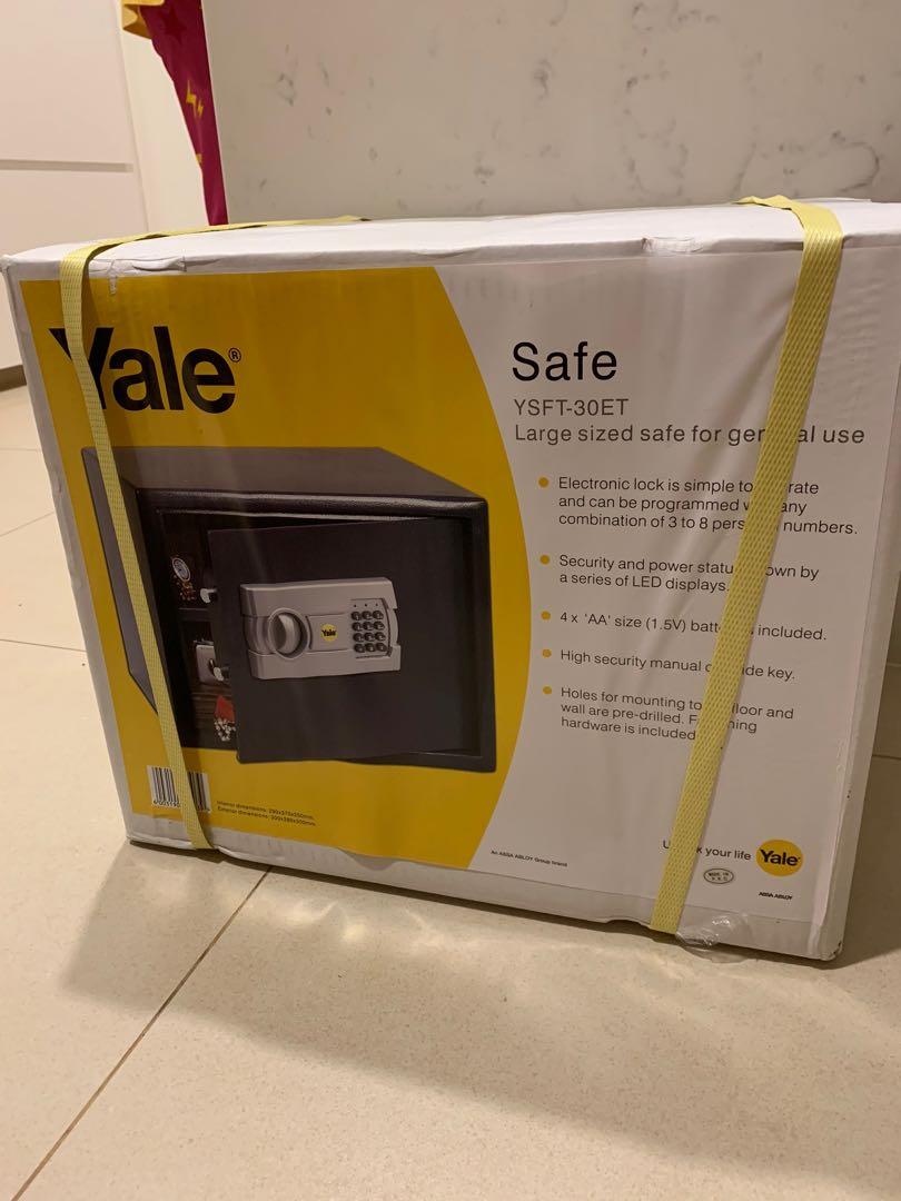Yale Safe deposit box, Everything Else on Carousell