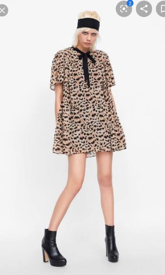 zara jumpsuit leopard