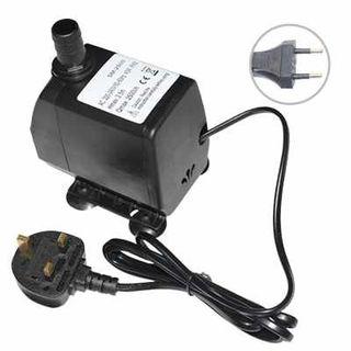 45W 2500L/H Submersible Water Pump with 8ft High Lift Mini Fountain Pump Ultra Quiet Water Pump for Aquarium Fish Tank Pond Water Gardens Hydroponic Systems
