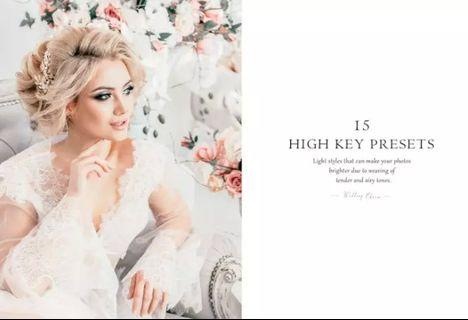 Wedding Premium Bundle Lightroom Preset, Photoshop Actions, ACR & Overlays