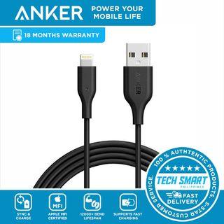 Anker PowerLine Lightning Cable (3ft) MFi Certified for iPhones