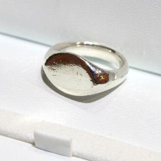 Tiffany & Co Elsa Peretti Oval Design Ring - 925 Sterling Silver