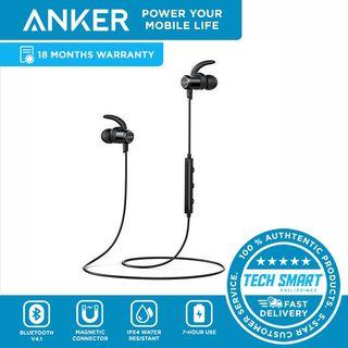 Anker SoundBuds Slim Bluetooth Earphones Wireless Headphones
