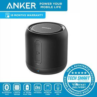 Anker SoundCore mini Bluetooth Speaker 15-Hour, micro, SD FM