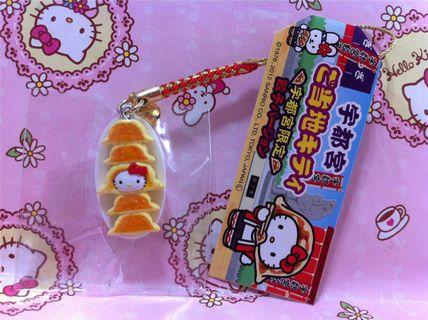 Sanrio Hello Kitty 日本地域限定 宇都宮 餃子 電話繩 Mobile Cell Phone