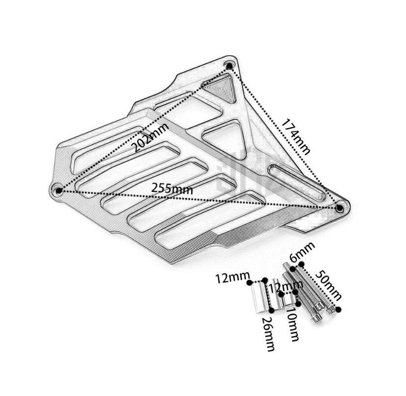 Aerox / Nmax radiator guard black, Motorcycles, Motorcycle Accessories ...