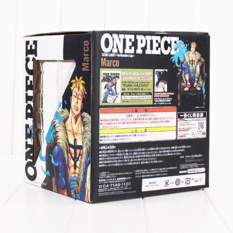 Anime One Piece Marco Extra Closet Re: Members Log PVC Figure 15cm ...