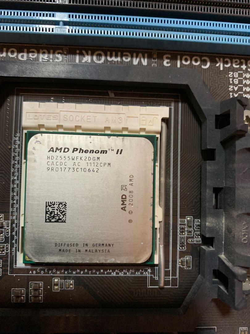 Asus AM3 Motherboard with AMD Phenom II Processor, Computers & Tech ...