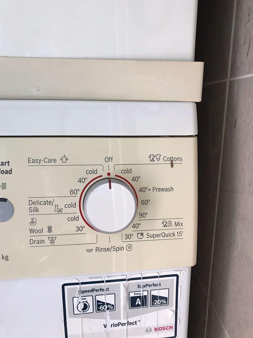 Bosh Washing Machine, TV & Home Appliances, Washing Machines and Dryers