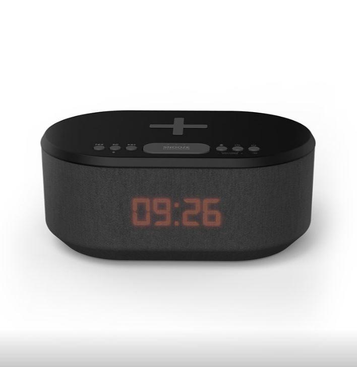 [BRAND NEW] ibox DAWN Bedside Wireless Charging Alarm Clock Radio with