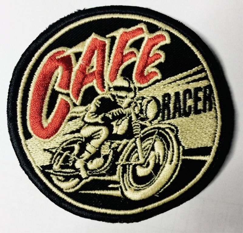 Cafe Racer Motorcycle Scooter Embroidered Cloth Patch Honda Harley
