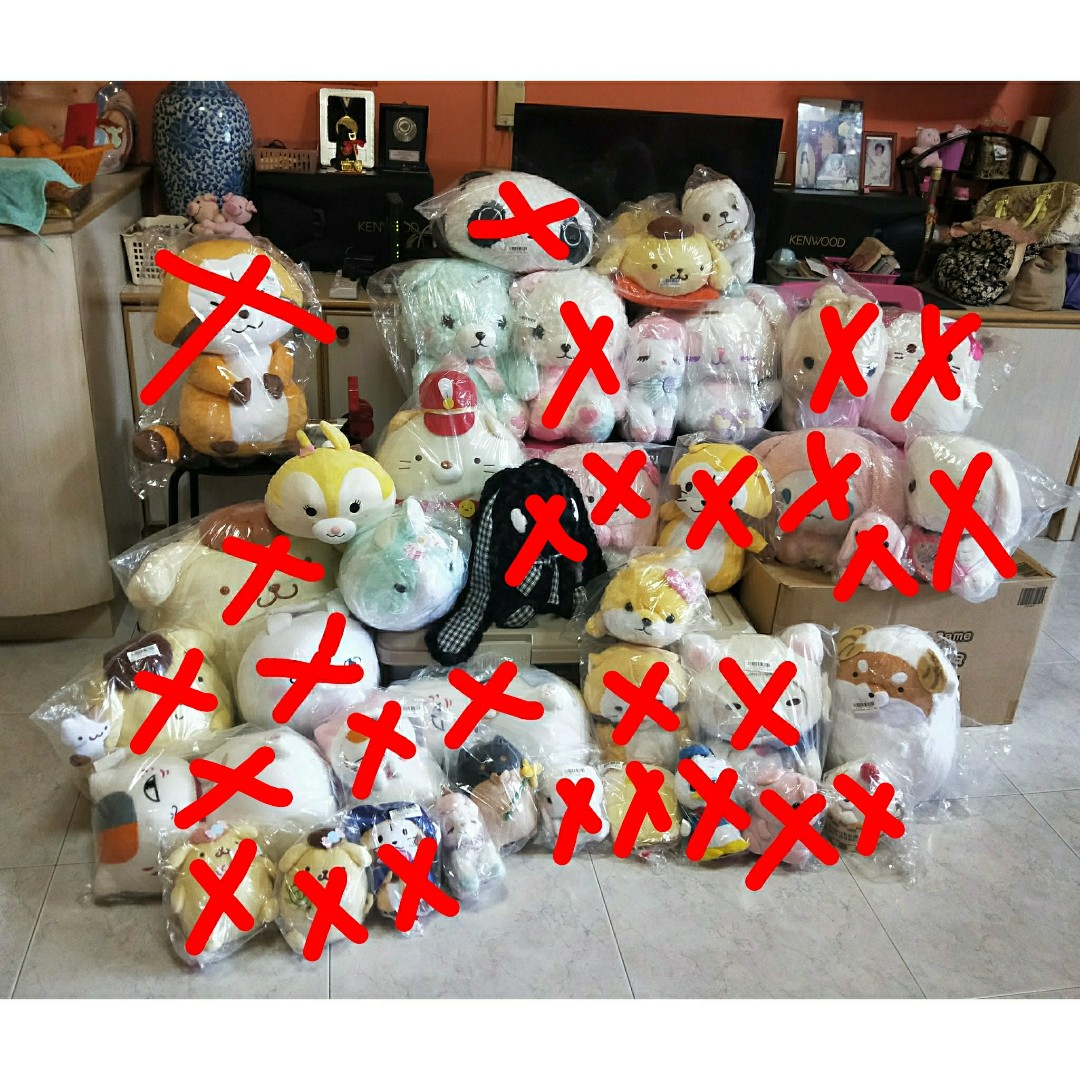 sumikko plushies