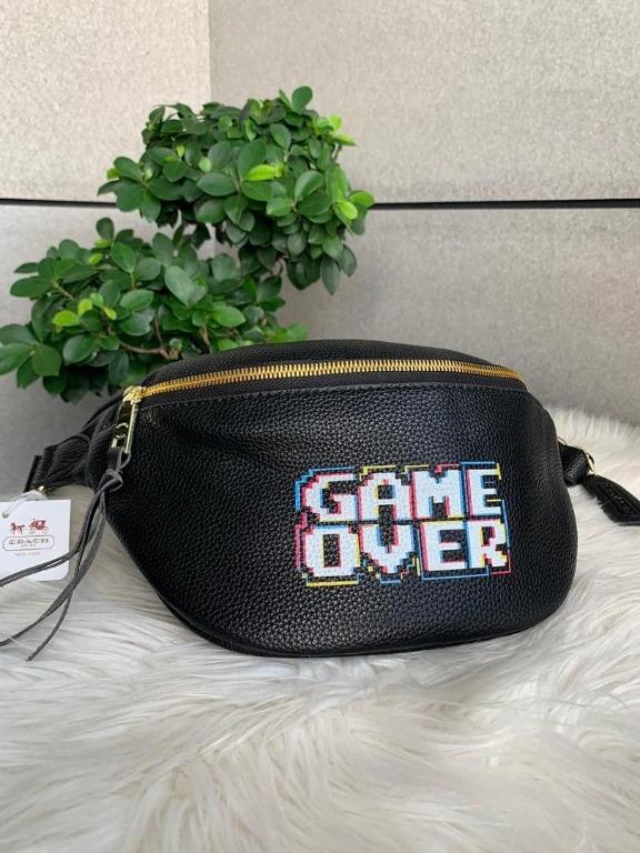Coach pac man waist bag best sale