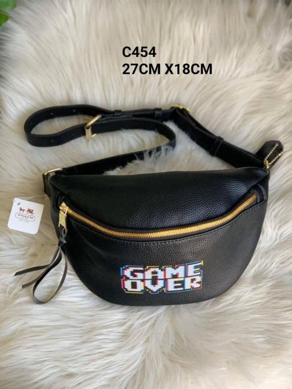 Coach game over fanny pack online