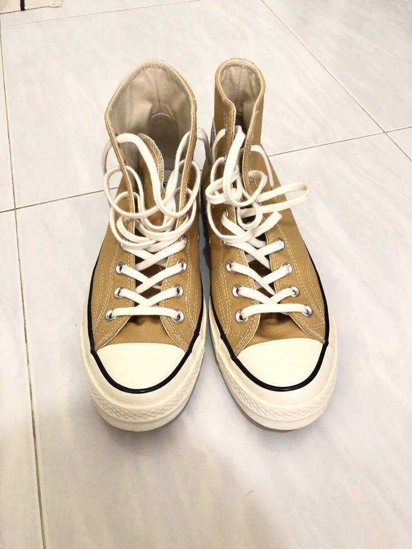 70s CONVERSE CHUCK TAYLOR HI GOLD 10 1/2 靴