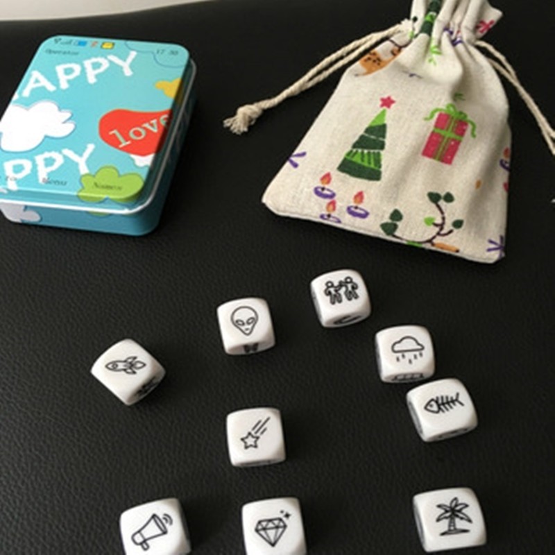 Creative Ideas Story Dice Conversation Starter, Hobbies & Toys, Toys