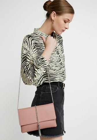 Blush pink clutch bag dorothy perkins shop