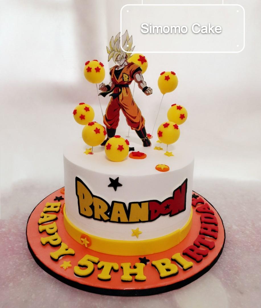 Dragon Ball Z Cake Free Delivery Food Drinks Baked Goods On