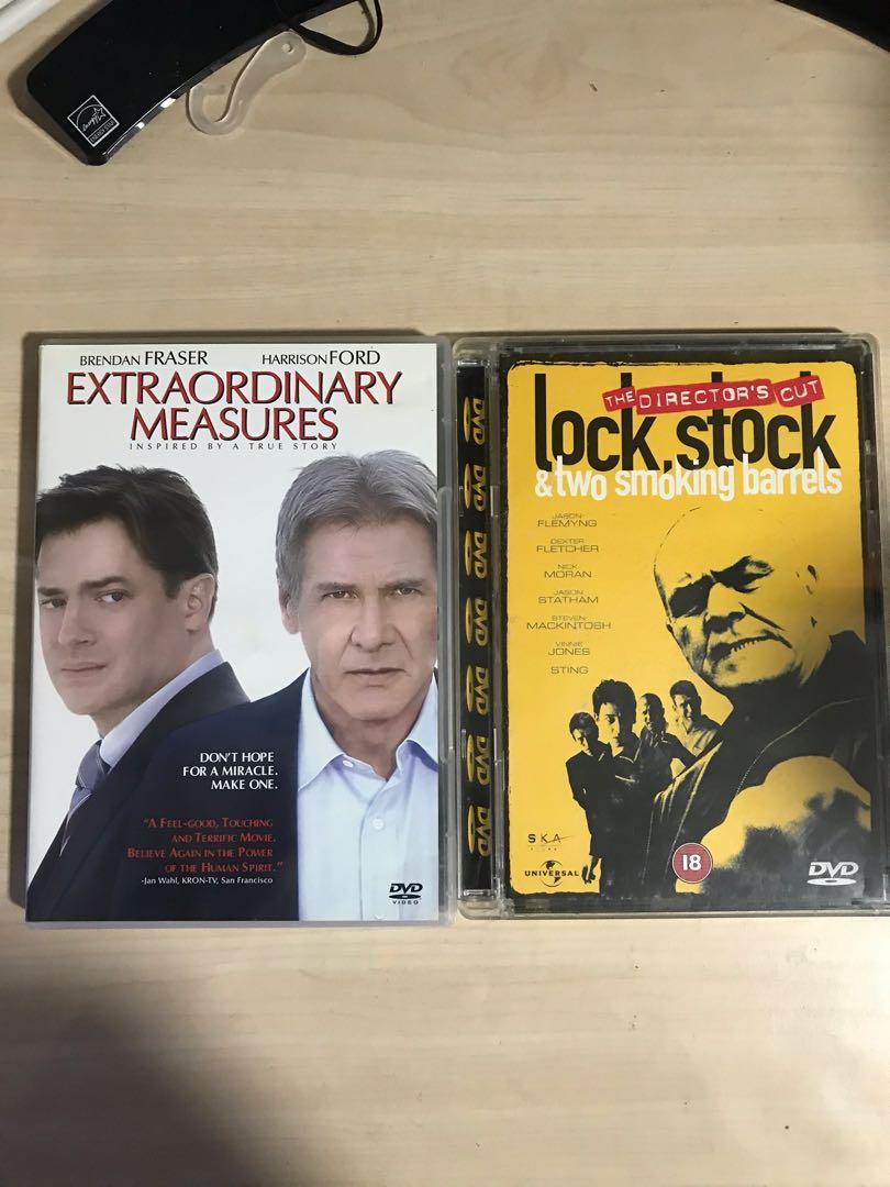 電影dvd Extraordinary Measures 逆轉生命線/Lock Stock & 2 smoking