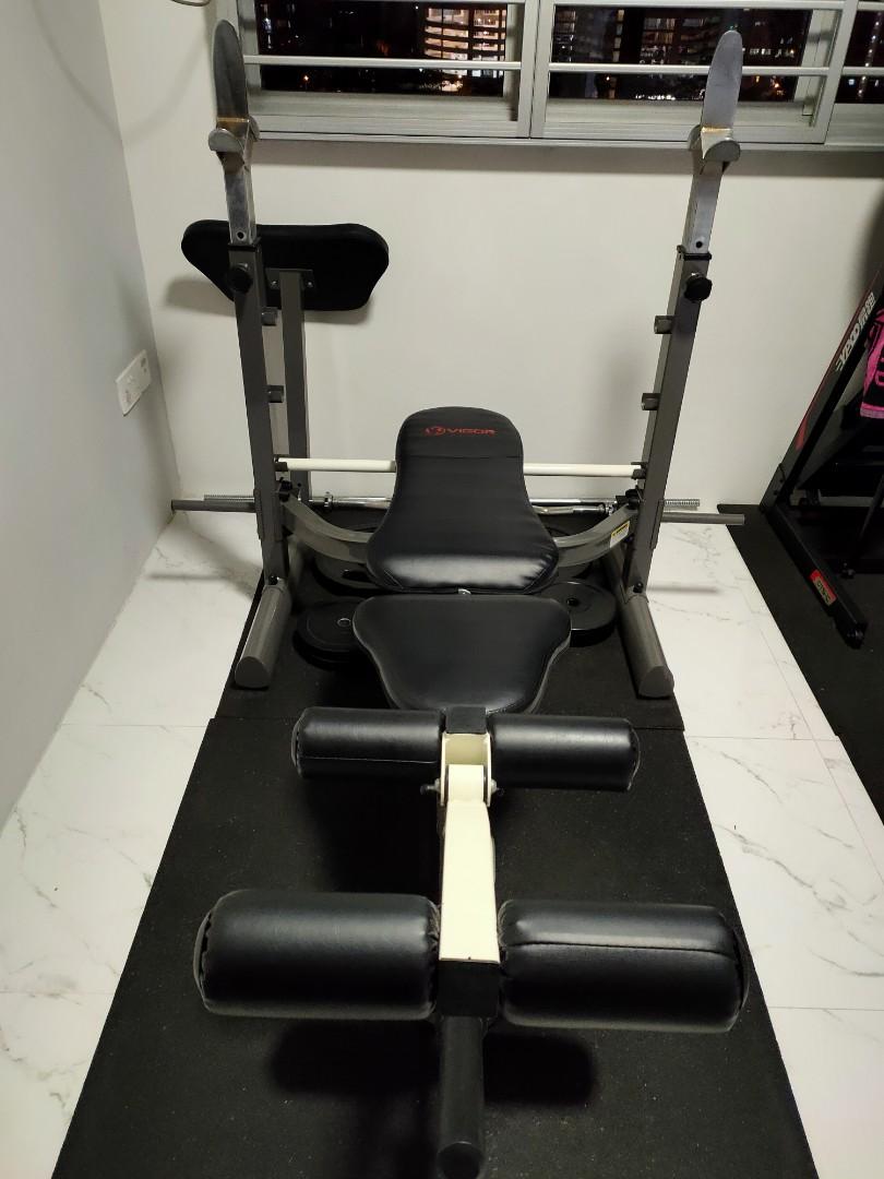 FOLDABLE COMPACT WEIGHT BENCH V2 Sports Equipment Exercise Fitness Cardio Fitness Machines on Carousell