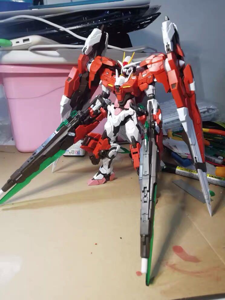 [Free Delivery] MJH Seven Sword 00 Gundam MG 1/100 Metal Build Design ...