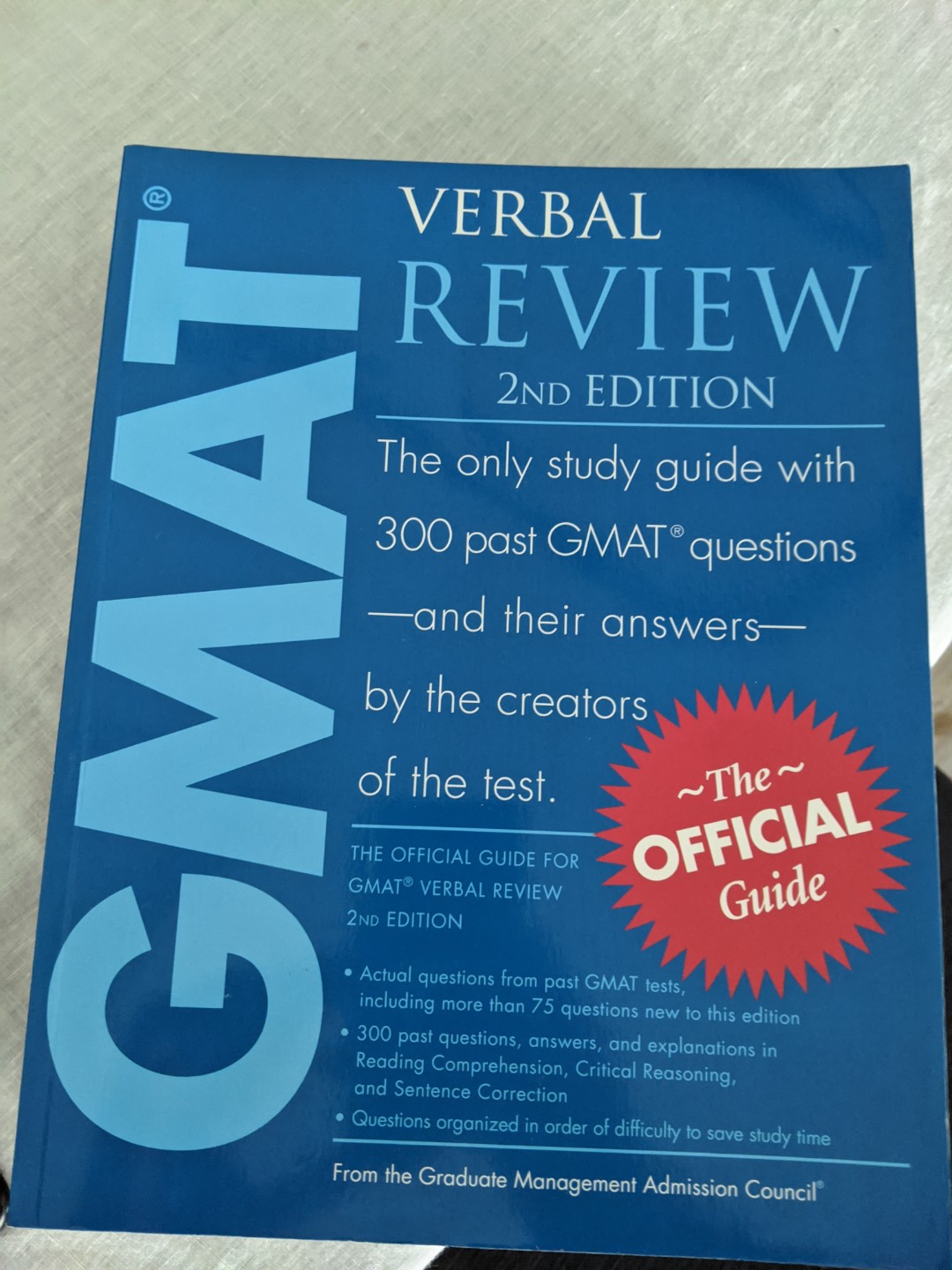 Free Gmat Review And Verbal Review 12th Edition Books