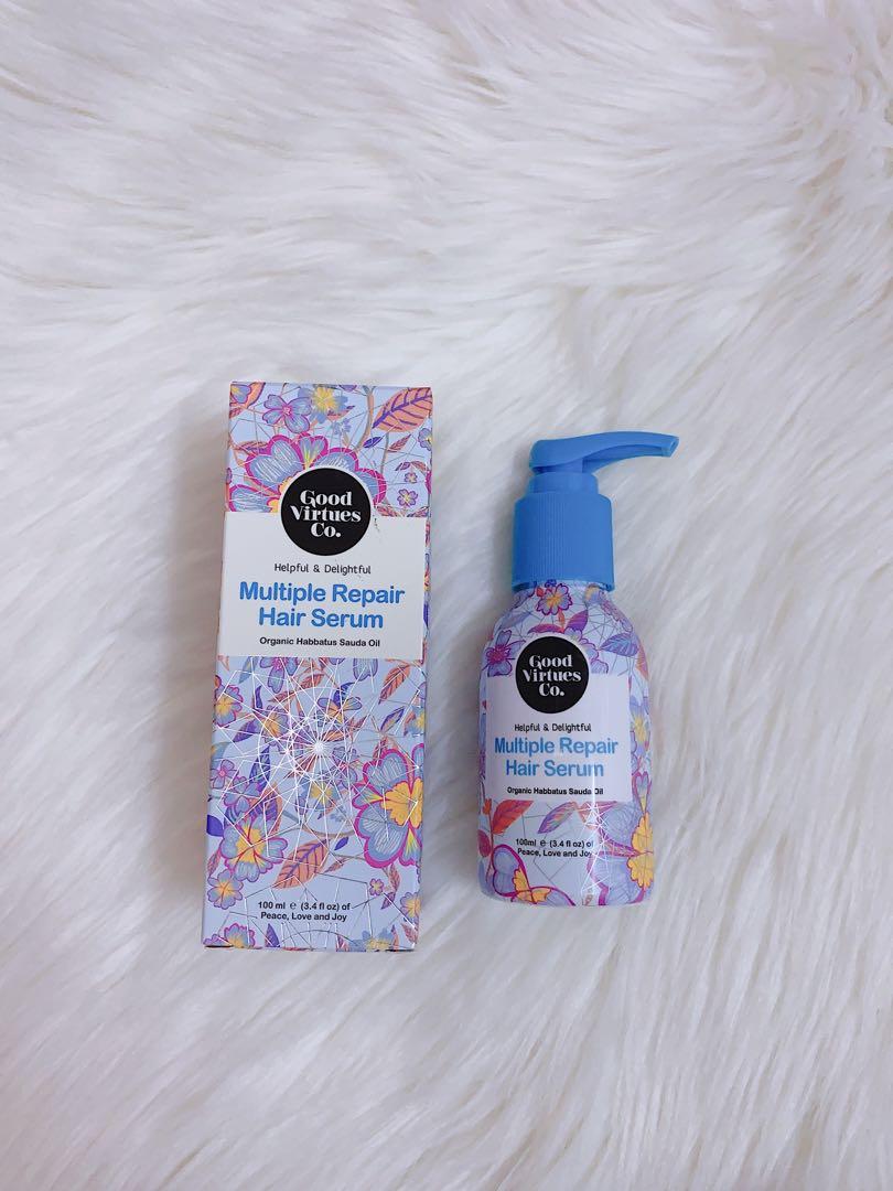 Good Virtues Co Multiple Repair Hair Serum Health Beauty Hair Care On Carousell