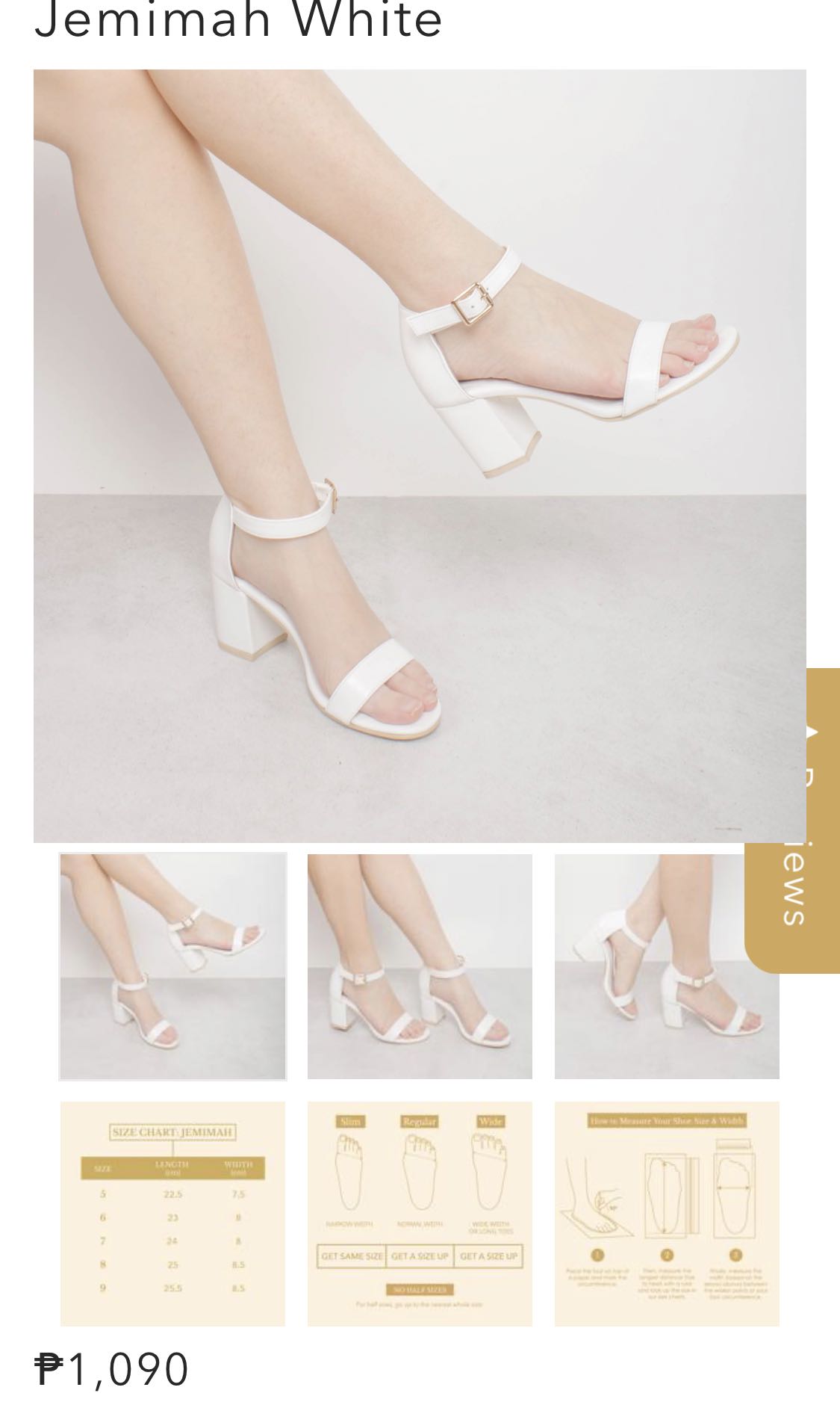 white block high heels