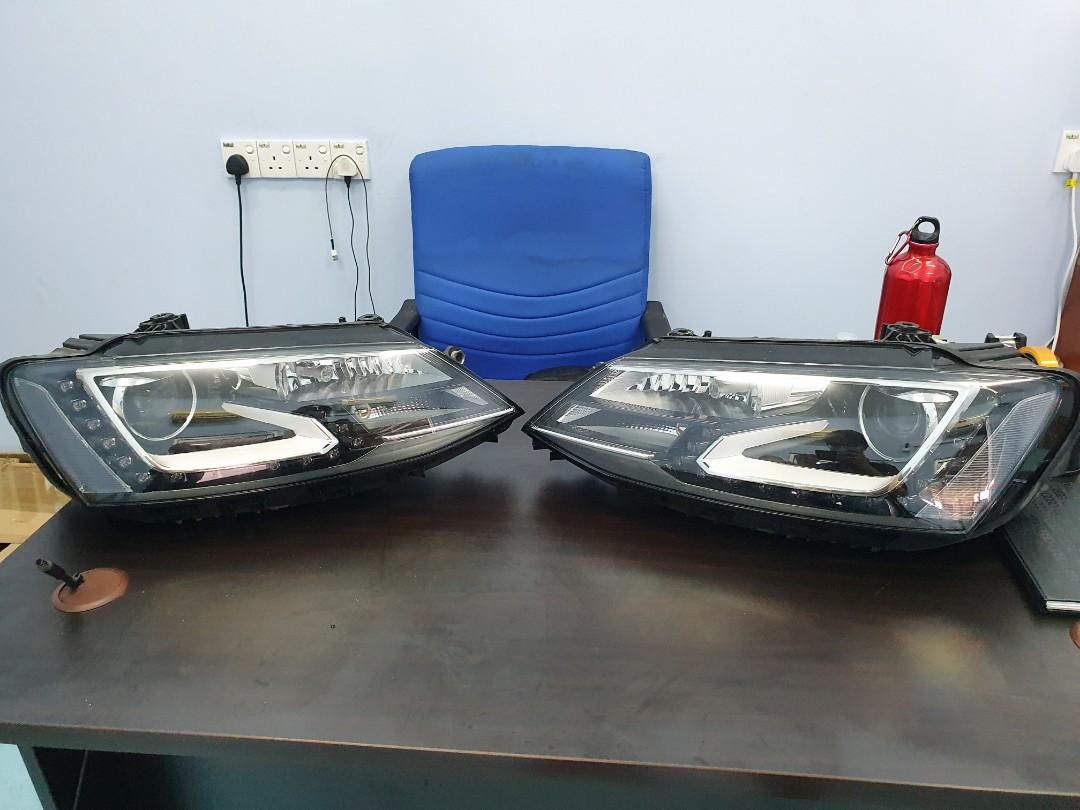 Jetta facelift highline headlight headlamp, Auto Accessories on Carousell