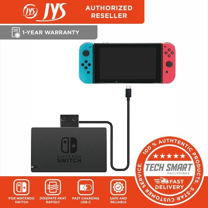 JYS Dock Extender for Nintendo Switch (Category: Nintendo) located in Manila. Submitted by techsmartph (Listing ID 238525786, Image 1). Description: DISSIPATE HEAT RAPIDLY - When you use this extender cable and the playstand (not included),it can help to dissipate heat rapidly SAFE & RELIABLE - It is protective and sturdy.Easy to plug and stable for Nintendo Switch dock. NICE REPLACEMENT - It can replace your lost or broken cable. You don't need 