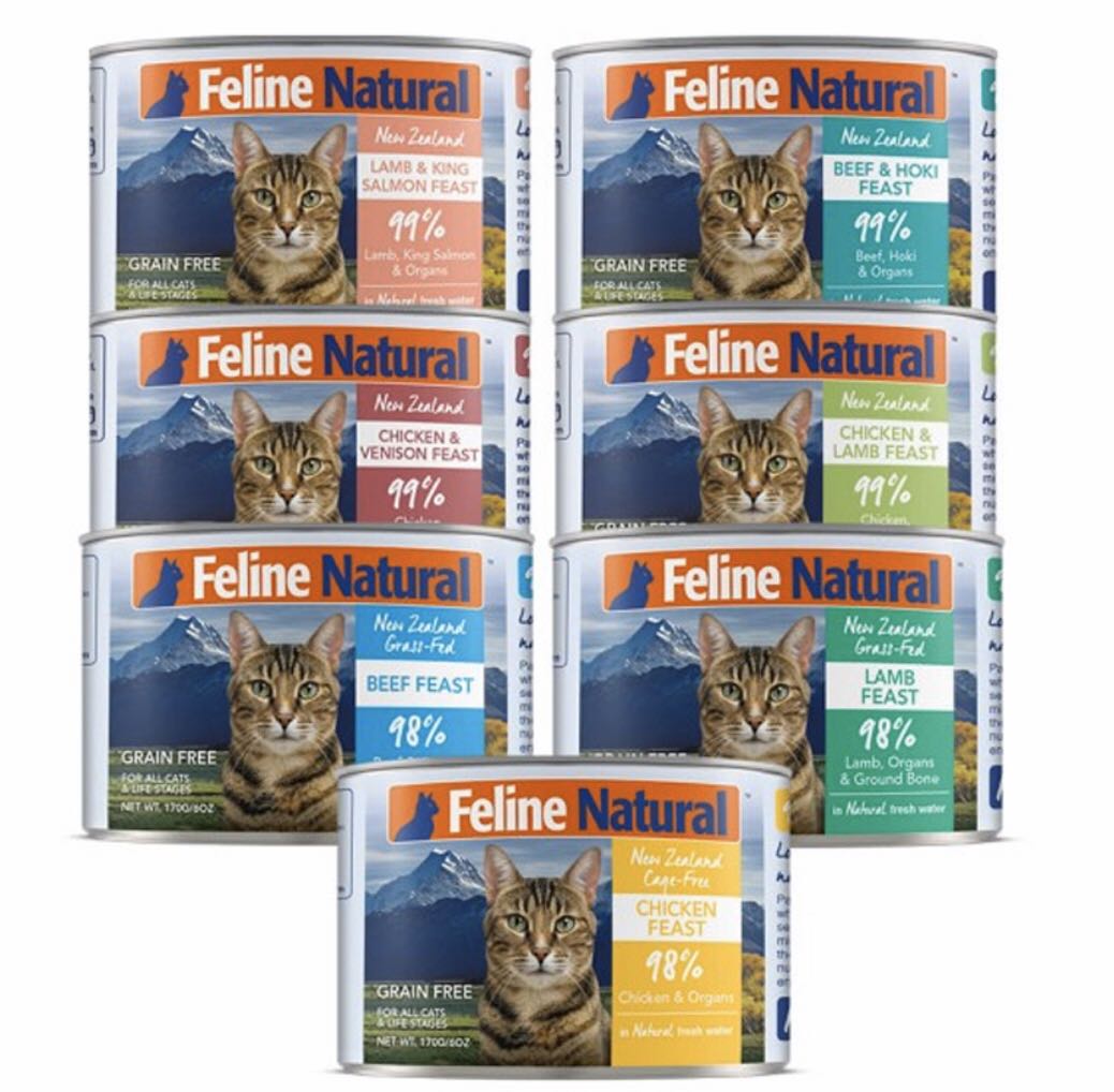 feline natural k9 貓罐及凍乾
