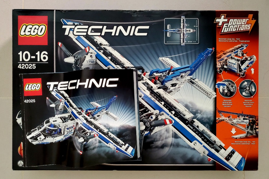 Lego Technic Cargo Plane 42025 #newbie2003, 興趣及遊戲, 旅行, 旅遊 - 旅行必需品及用品 ...